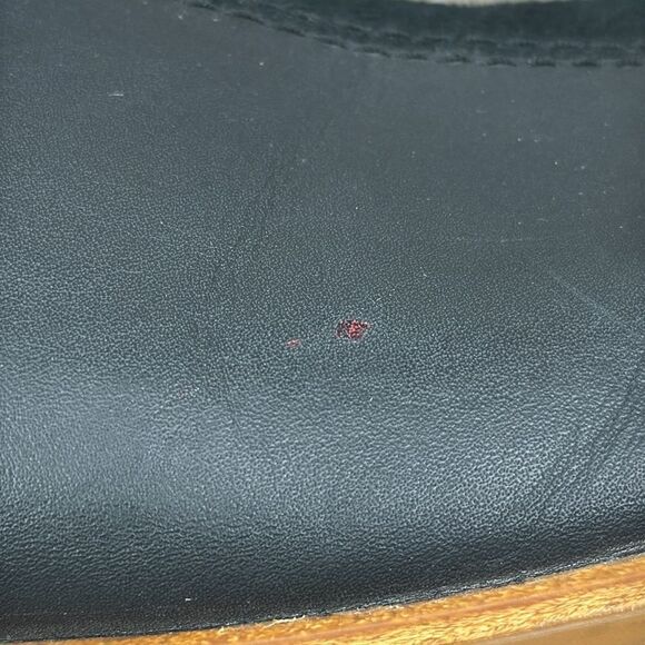 Sorel Ella II Block Women’s Sz 8 Black Leather Slip On Open Toe Slide Sandals - Picture 11 of 11